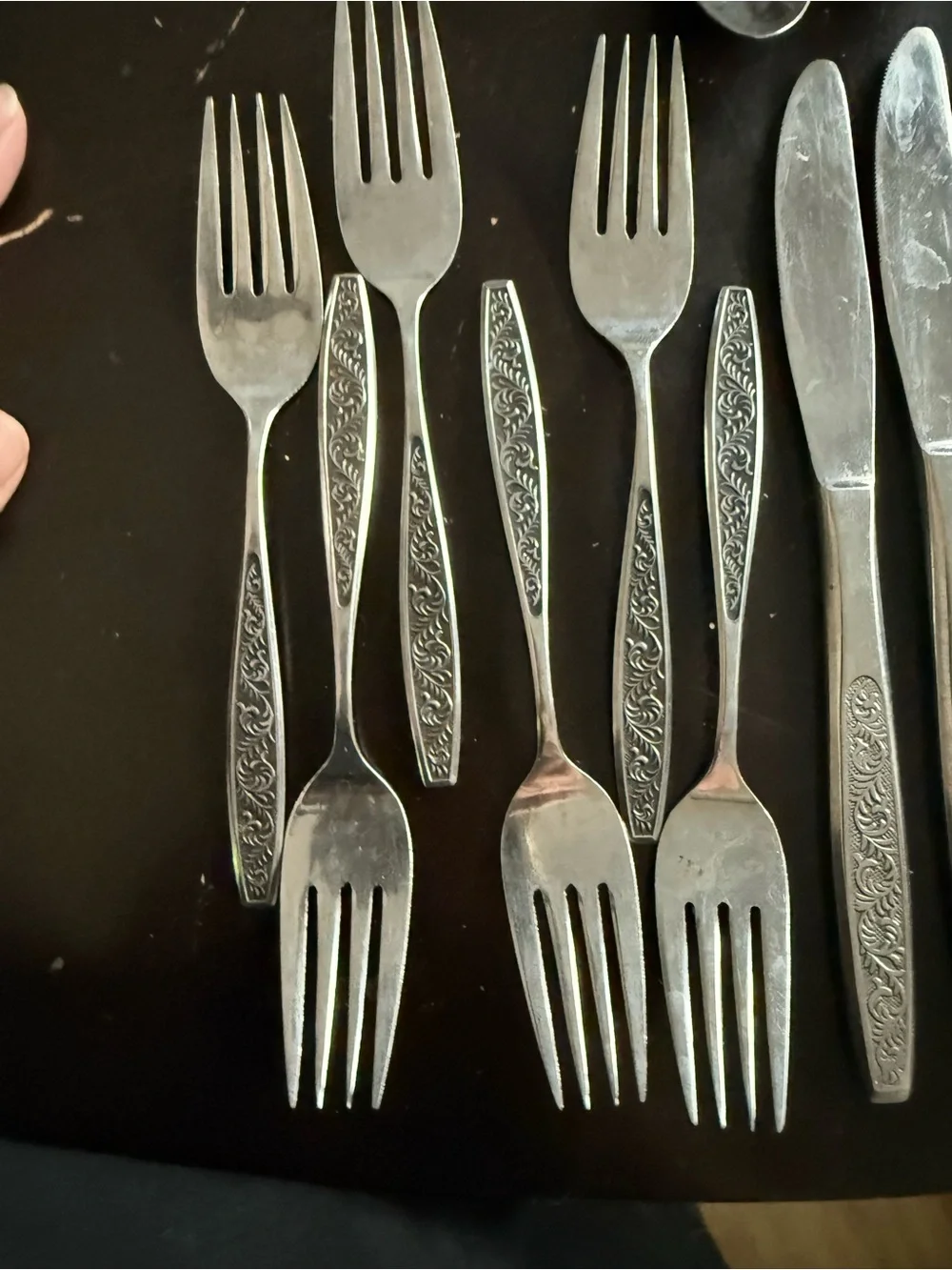 Vintage Del Prado Japan Stainless Flatware Set 25 Pc